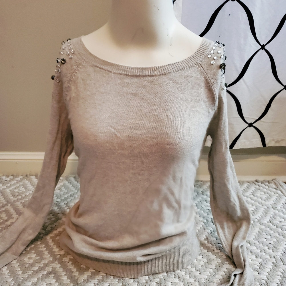 Beaded sweater